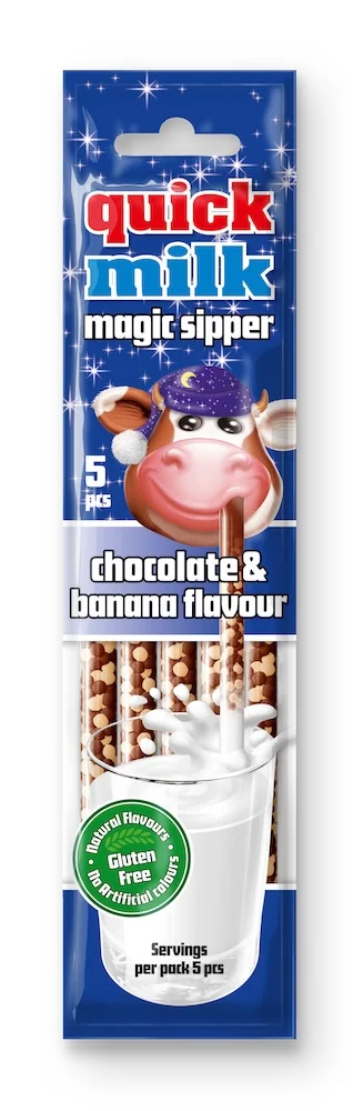 Quick Milk - Choklad & Banan 5-pack
