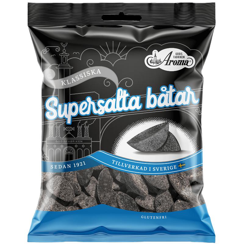 Aroma Supersaltede Båtar 70g