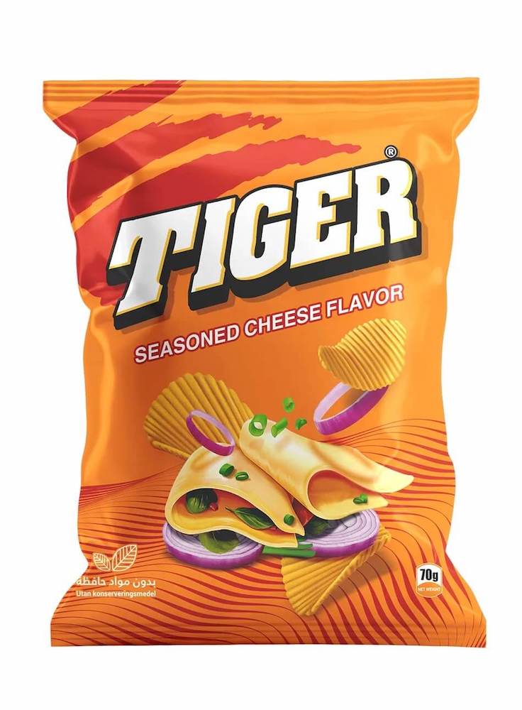 Tiger Chips Cheese 70g