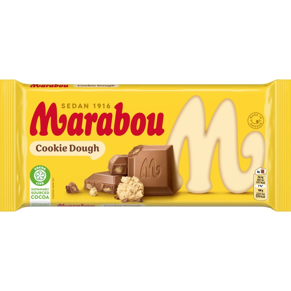 Marabou Chokoladebar Cookie Dough 160g (BF: 2026-03-26