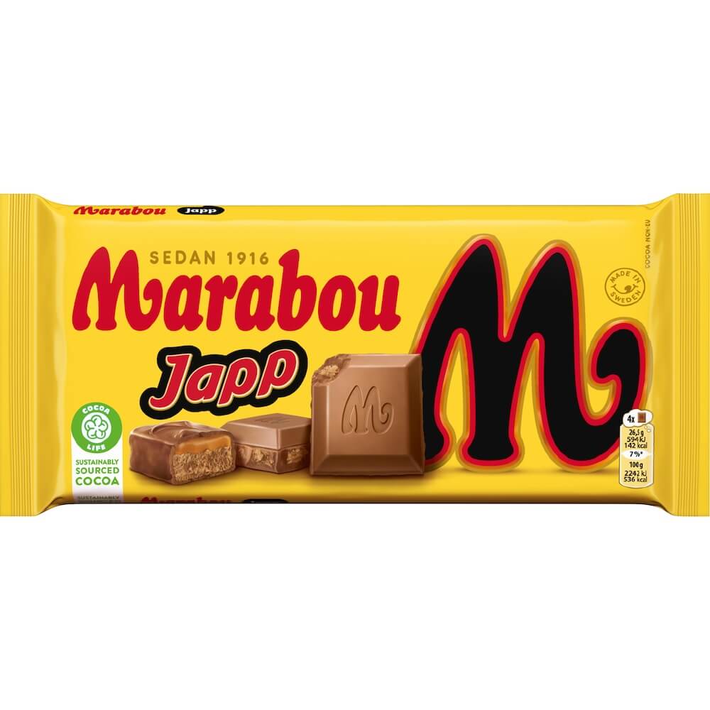 Marabou Chokoladebar Japp 160g