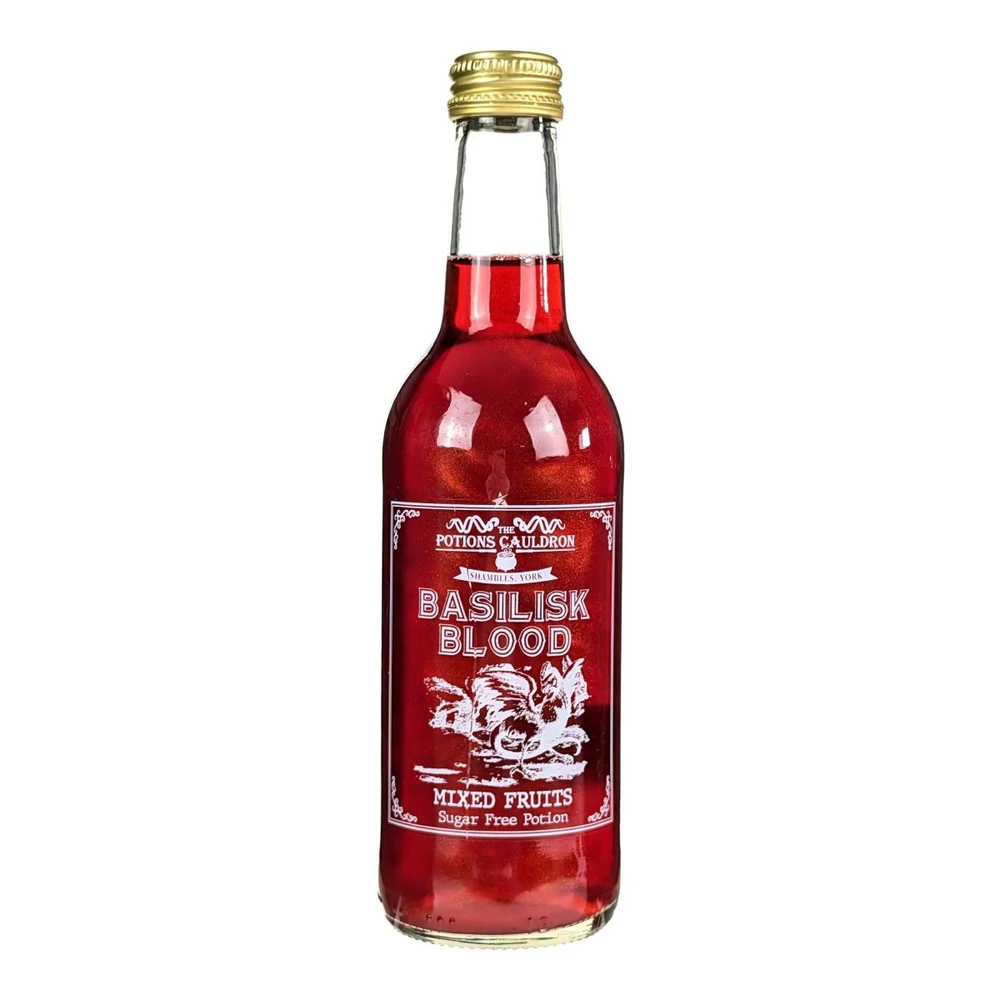 Potions Cauldron Basilisk Blood Mixed Fruit Soda 330ml