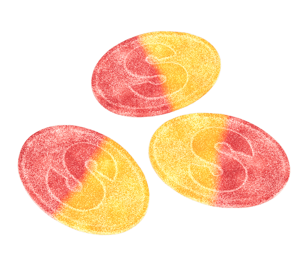 S-Märke Sour Lemon Raspberry 500g