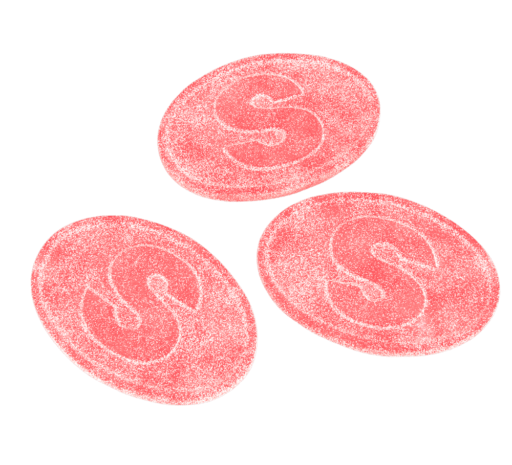 S-Märke Sour Watermelon 500g