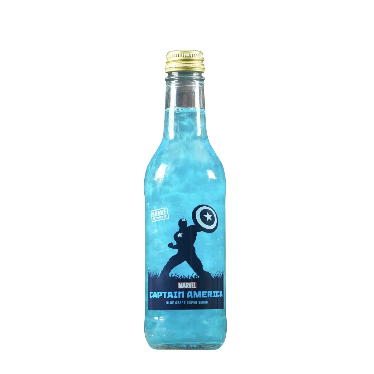 Marvel Captain America Blue Grape Super Serum Soda 330ml