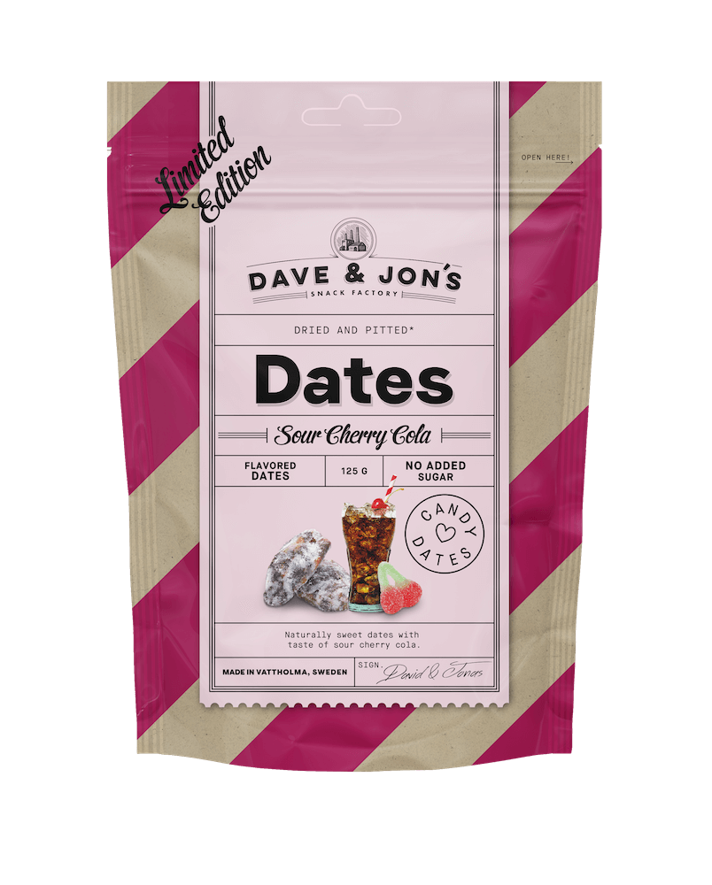 Dave & Jons Dadler Sour Cherry Cola 125g