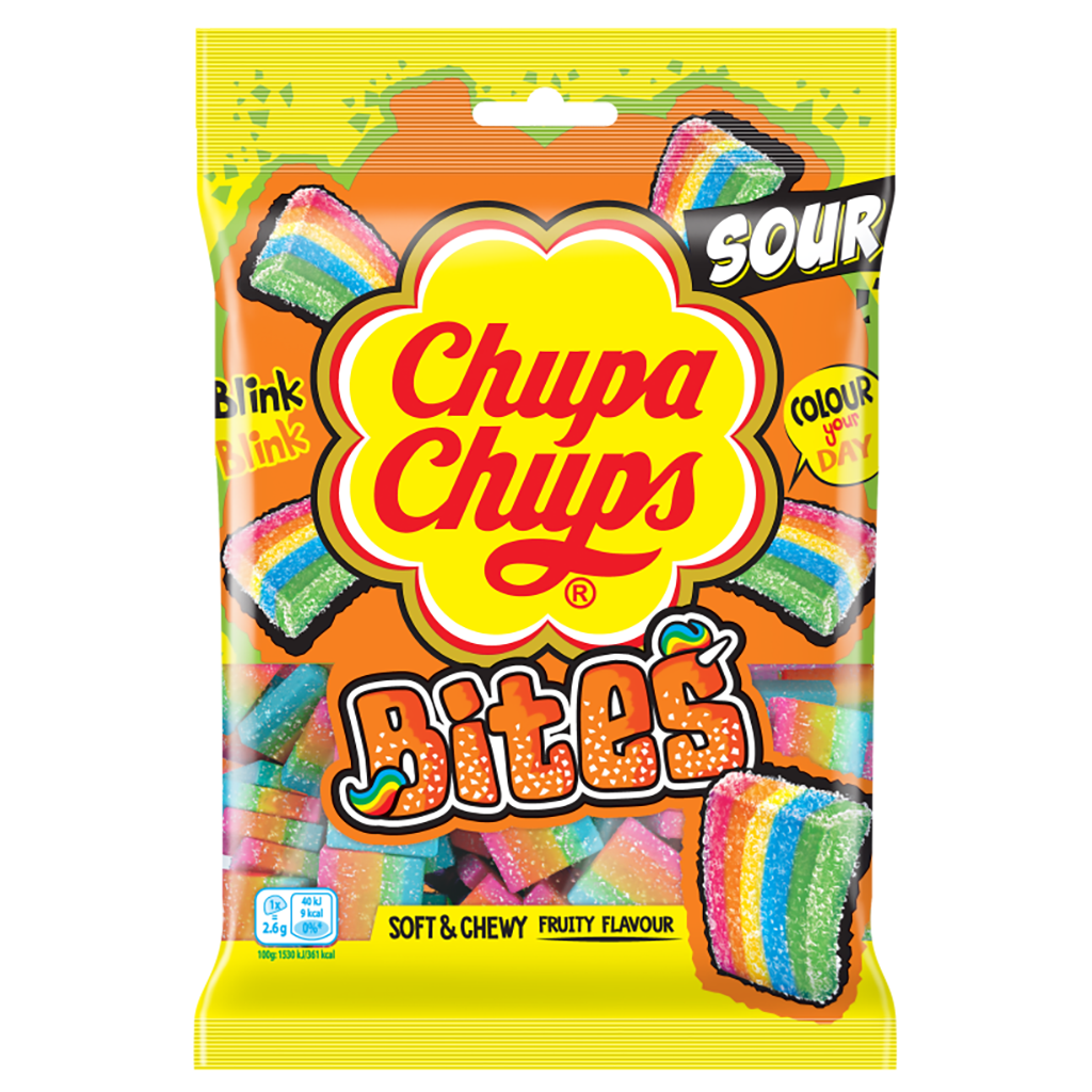 Chupa Chups Mini Sour Bites 120g