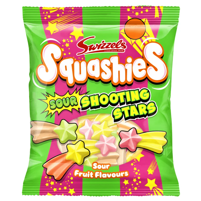 Swizzels Sour Shooting Stars 100g