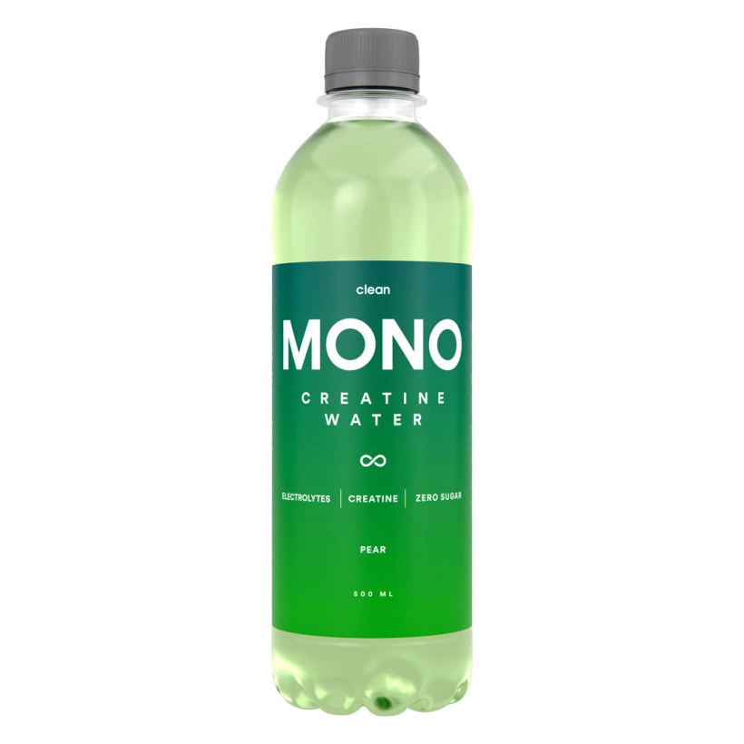 Clean MONO Creatine Water Pære 500ml