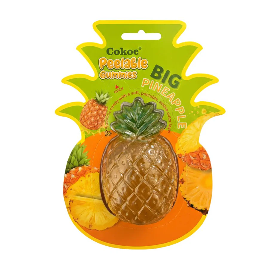 Cokoc Peeling Gummy Big Pineapple 150g
