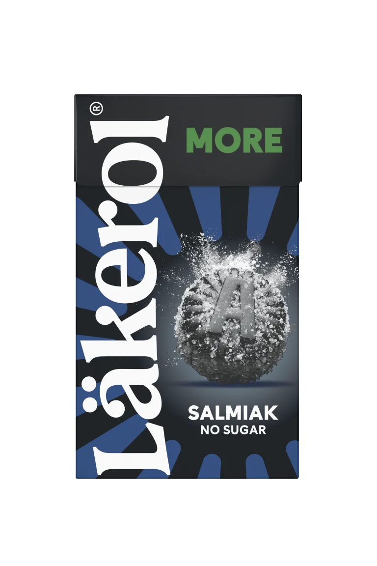 Läkerol More Salmiak 30g