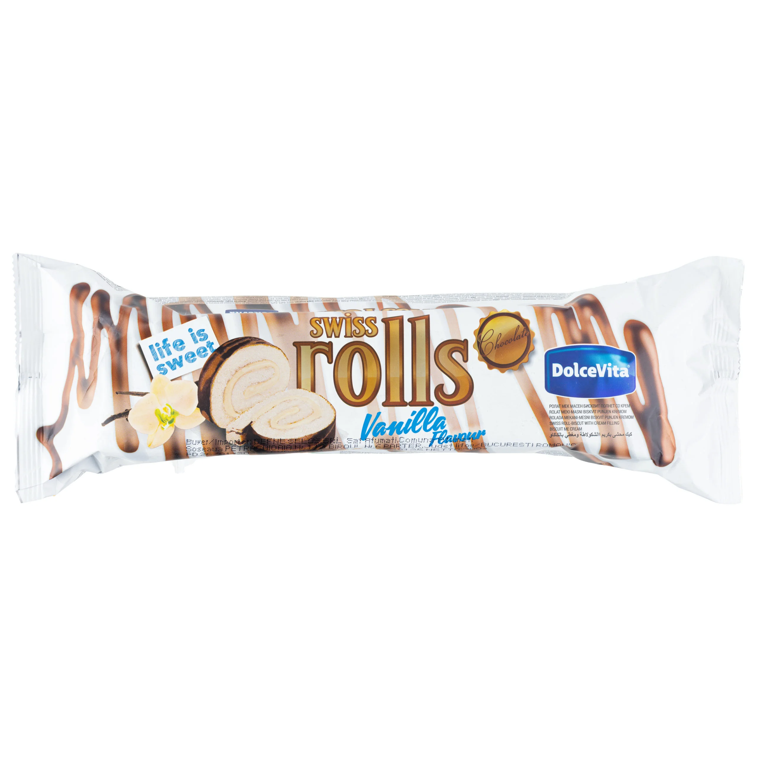 Dolcevita Swiss Rolls Vanilj 300g