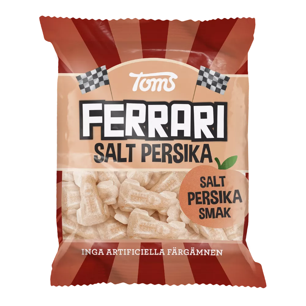 Ferrari Salt Fersken 110g