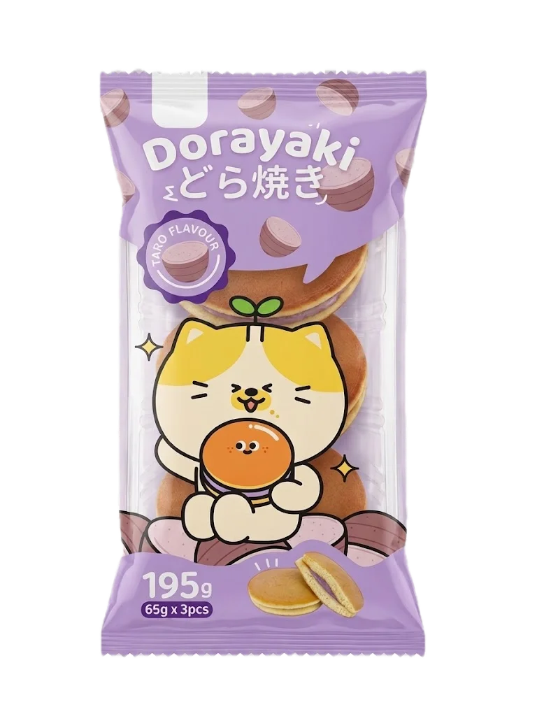 Tokimeki Dorayaki Taro Flavor 195g