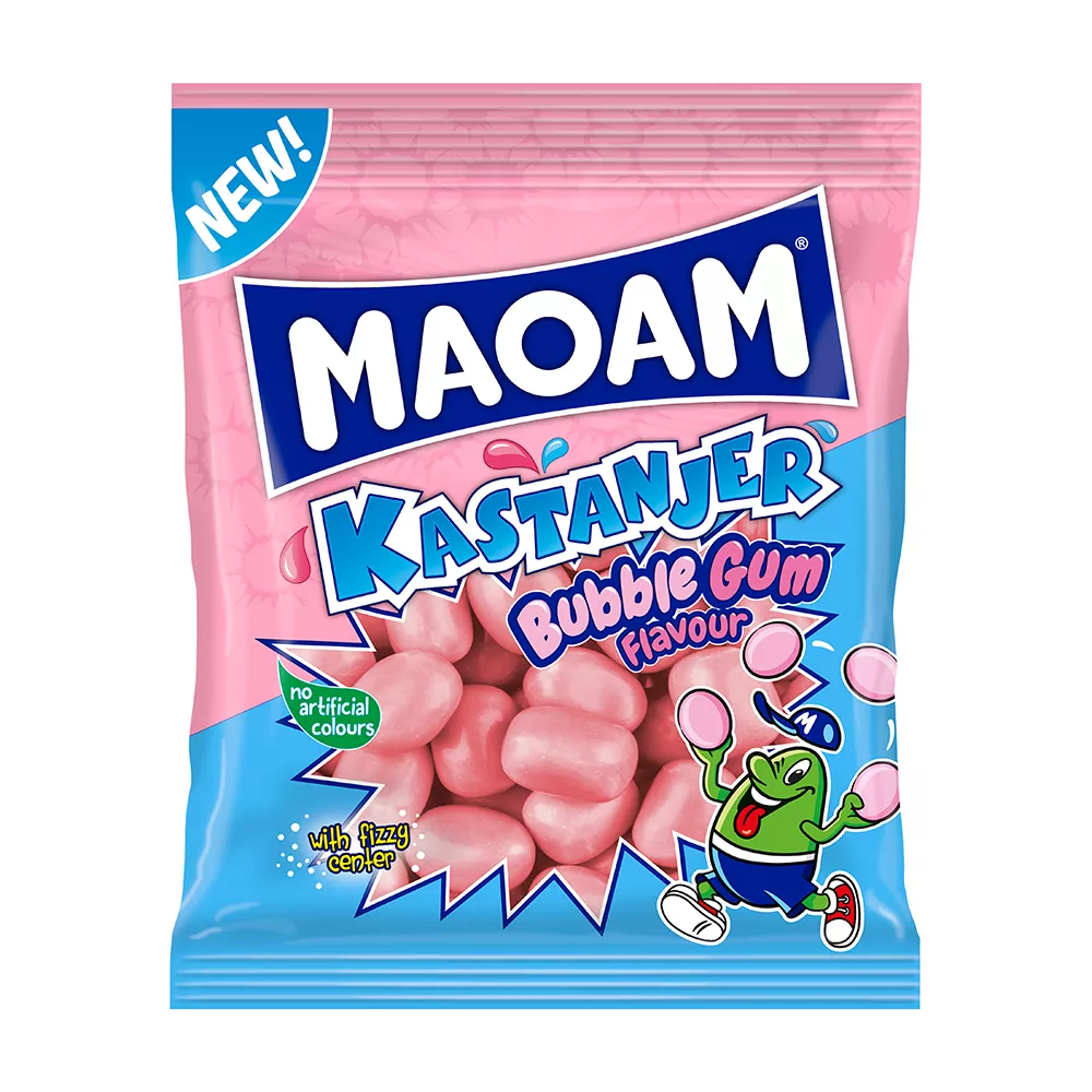 MAOAM Kastanjer BubbleGum påse 120g