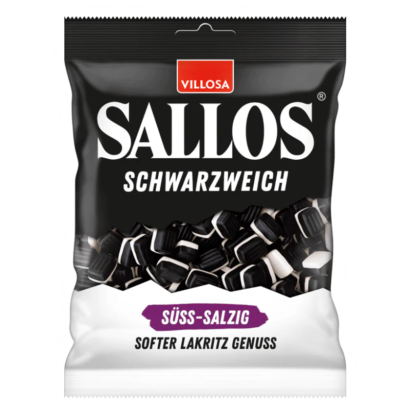 Sallos Mjuk Söt-Salt Lakrits 200g