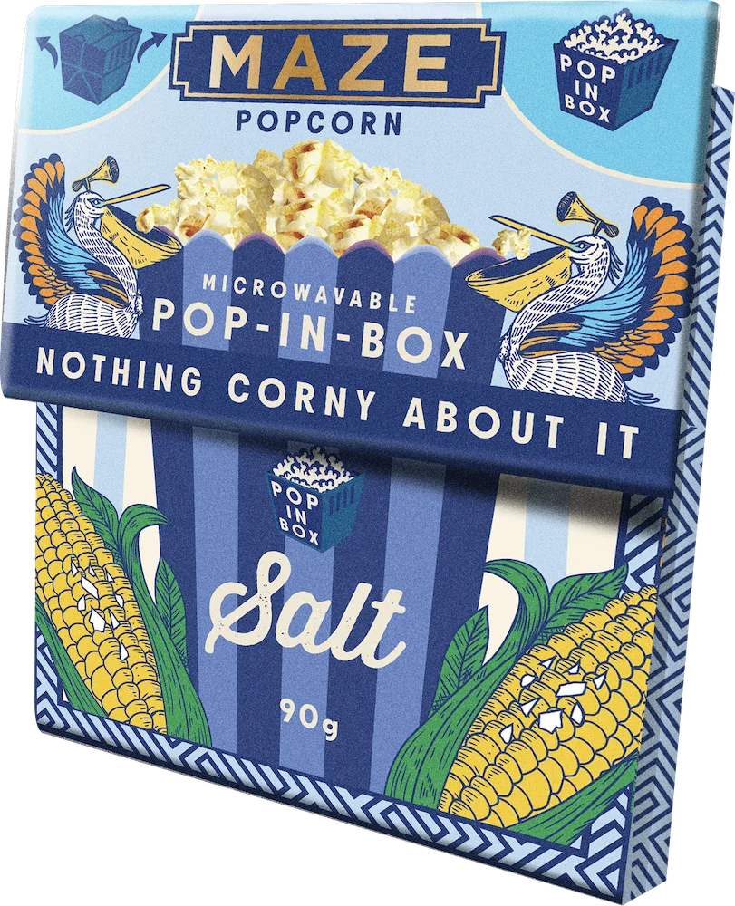 Maze Popcorn Pop-In-Box Salt 90g