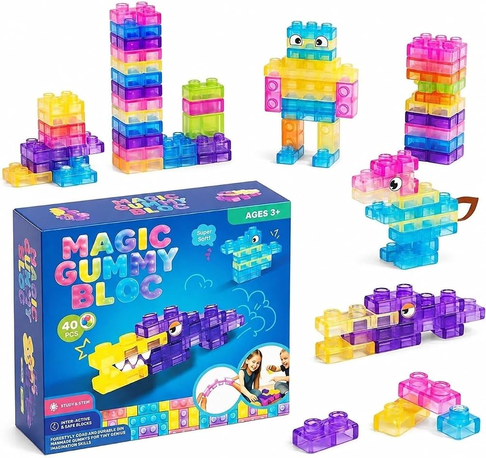 Squishy Magic Gummy Bloc