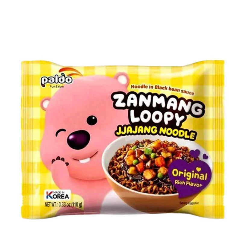 Paldo Jjajang Original Zanmang Loopy Noodle 110g