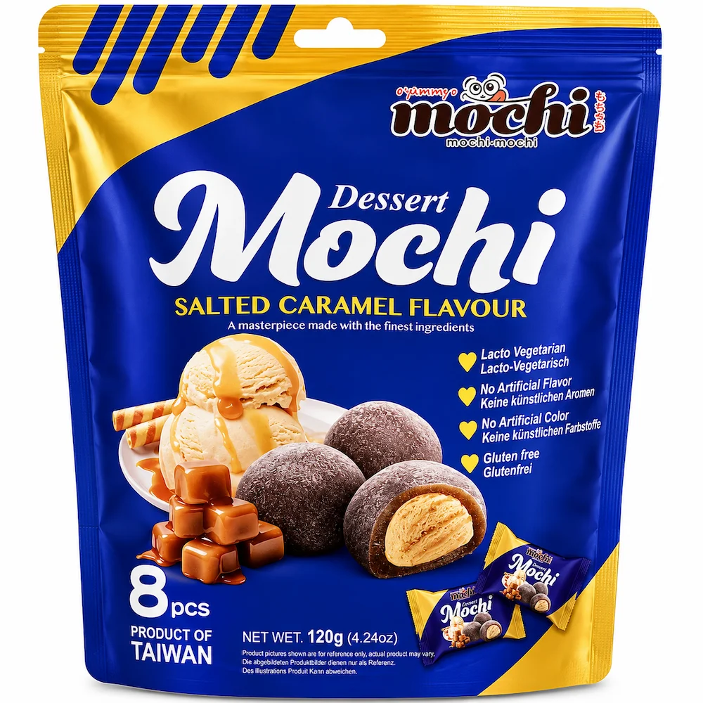 Yummy Mochi Salted Caramel 120g