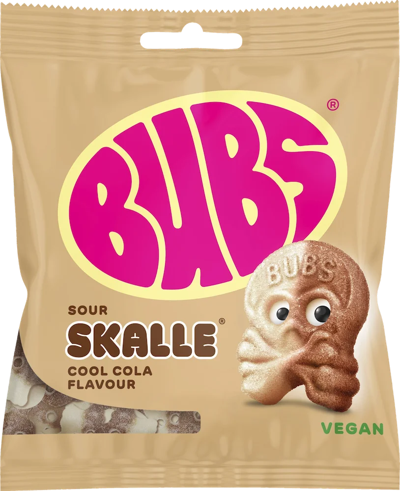 BUBS Cool Cola Skalle 155g