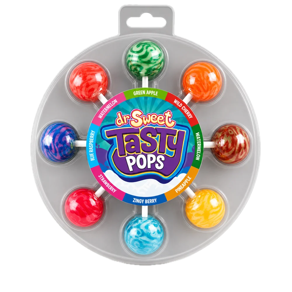 Dr. Sweet Tasty Pop Mix Pack 8st x 12g