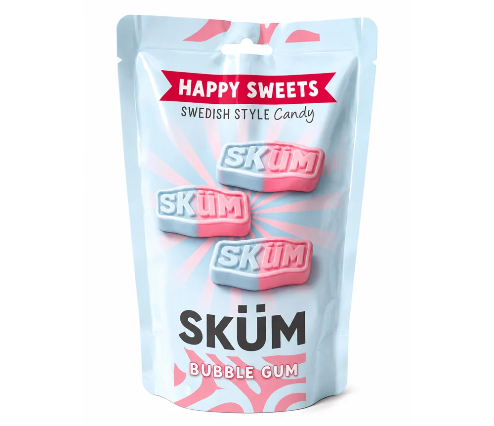 Happysweets Sküm Bubblegum 145g