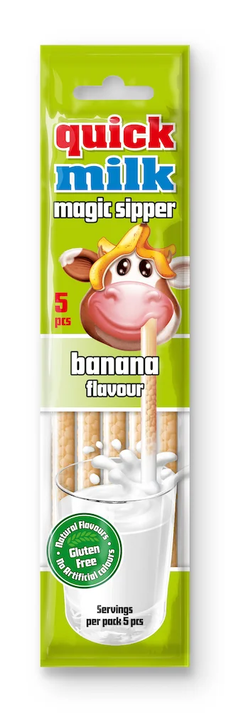 Quick Milk - Banan 5-pack